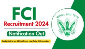 FCI Recruitment2024